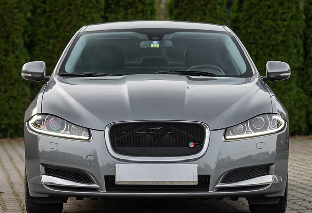 Jaguar XF cena 56900 przebieg: 177123, rok produkcji 2013 z Żmigród małe 436